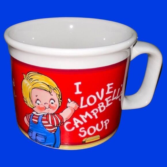 I LOVE CAMPBELL'S SOUP MUG/CUP 2001 HOUSTON HARVEST MUG - Picture 1 of 5
